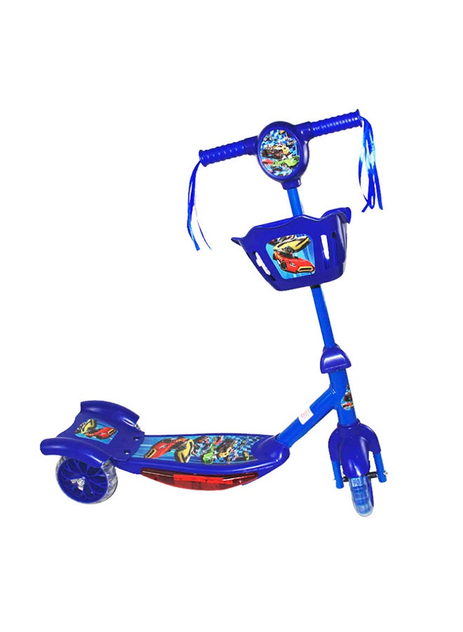 Bm Adjustable Kick Scooter Blue - Image 2