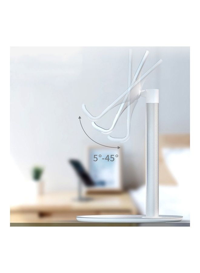 Non-Slip Tablet Holder Stand Silver/Black - Image 2