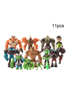Generic 11-Piece Ben 10 Action Figure Toy Set  - Image 1