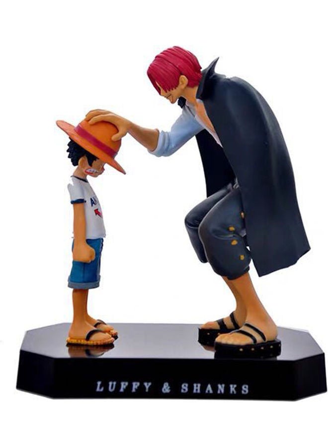 Anime Luffy Shanks Figure - Image 1