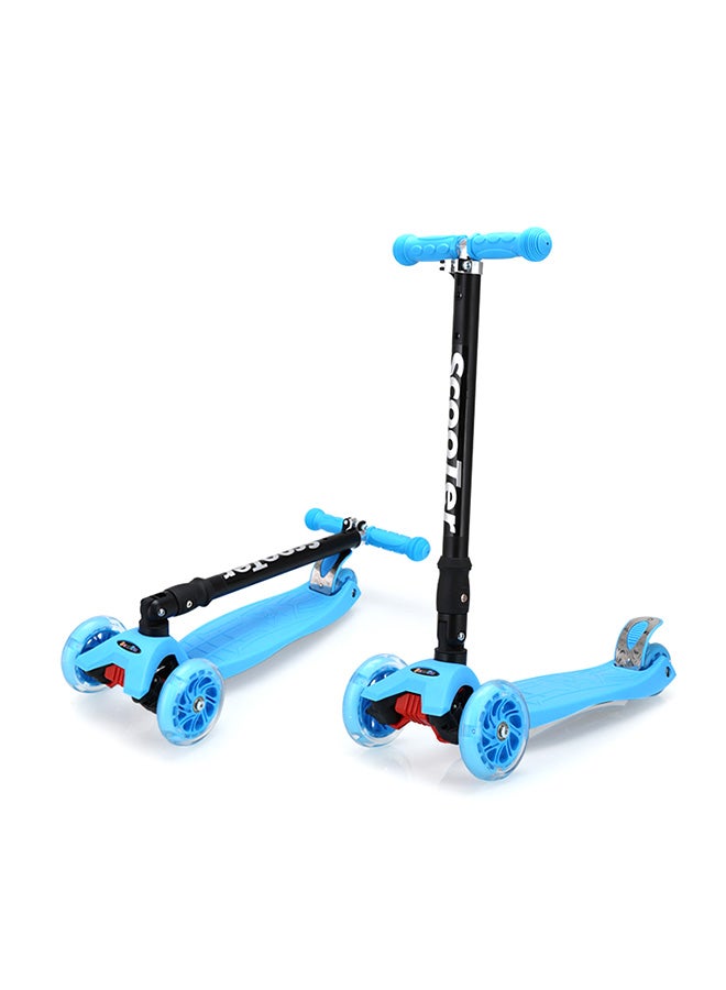 Bm Adjustable Kick Scooter Blue - Image 2