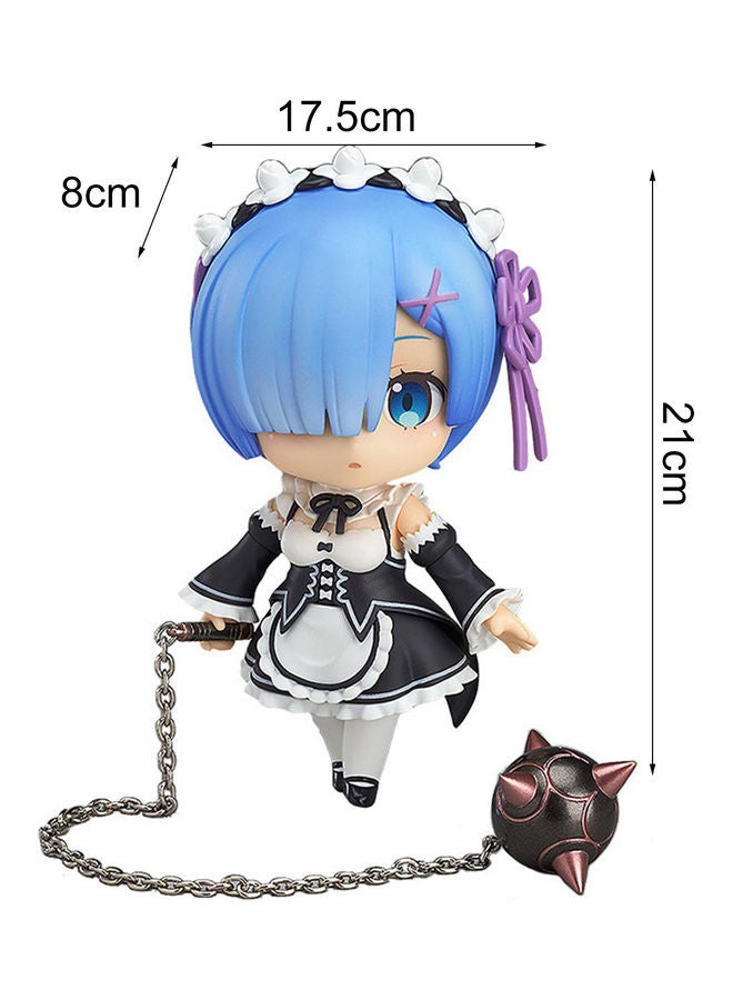 Figurine Doll Exquisite Q Version Lifelike Rem Action Figure - Image 5