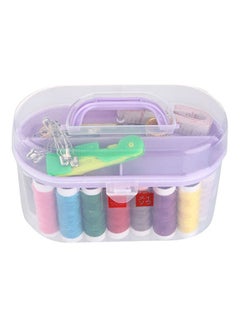 Generic Miniso Needlework Box, Purple Multicolour  - Image 2