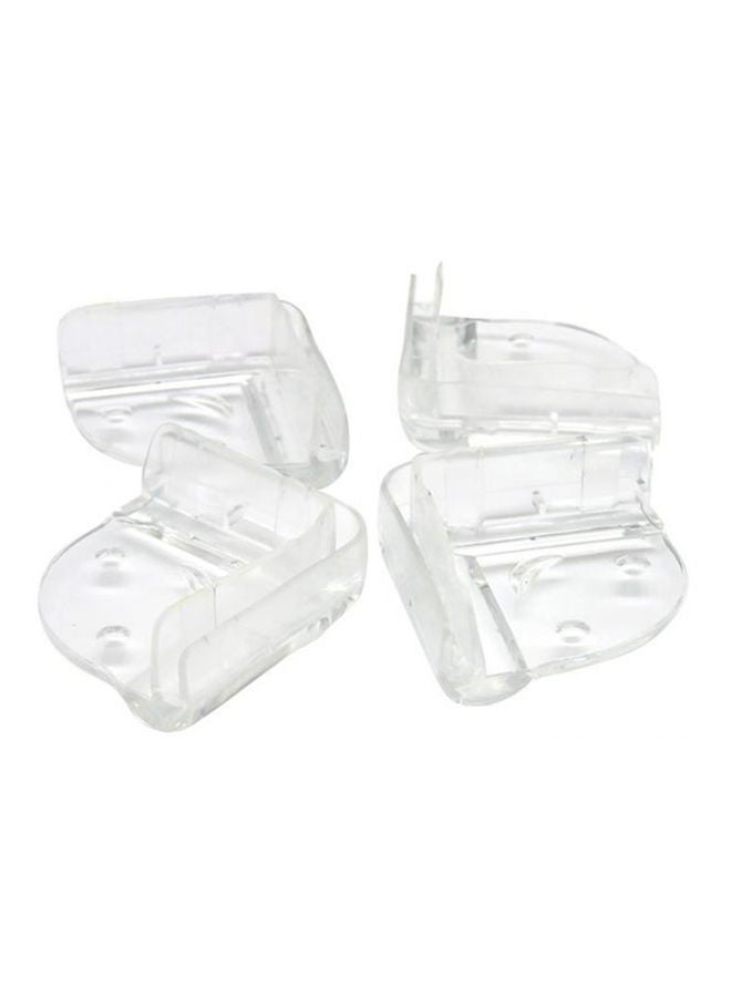 Baby Mate 4 PCS Medical Grade Clear Baby Corner Guards Clear - Image 2