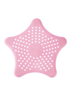 Rubber Silicone Round Sink Filter Pink