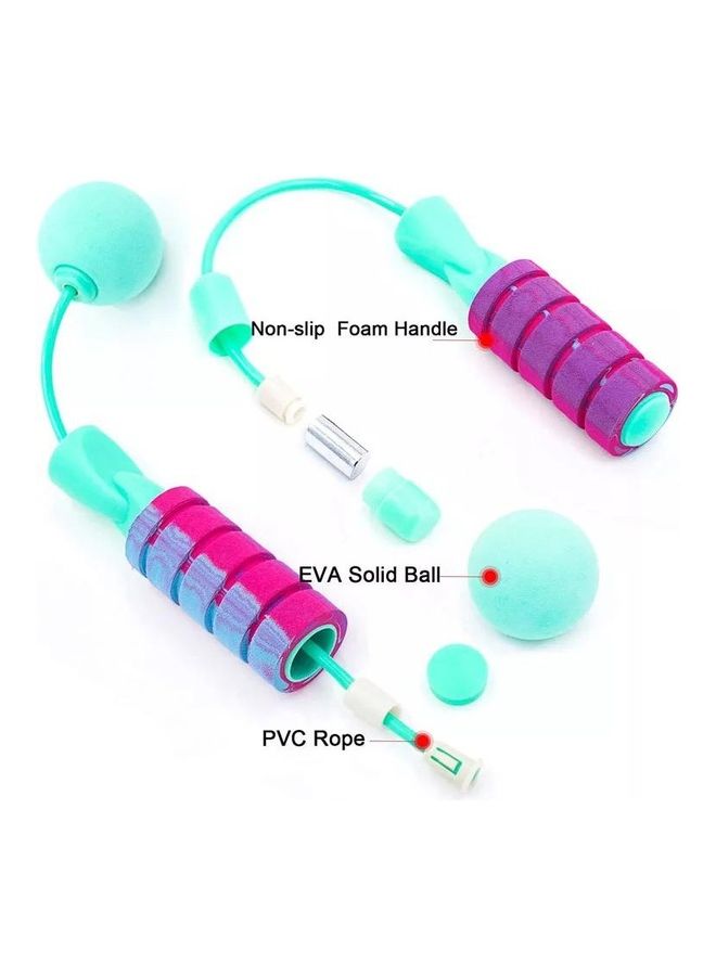 Fitness World Jump Rope with Two Balls  - Image 2