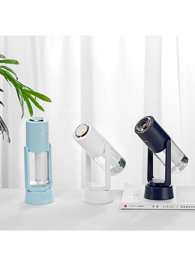 Auto-Rotate Mini Humidifier White 22x7.2x7.2cm