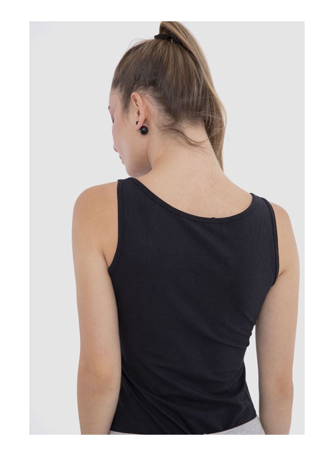Carina Tank Top (V) Black  - Image 3