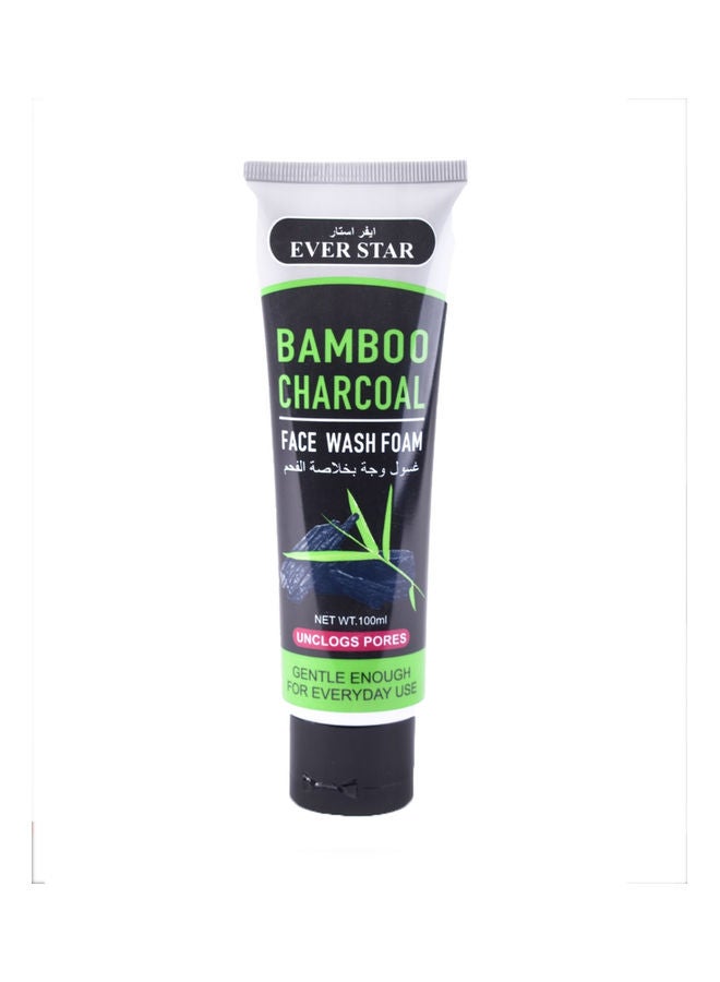 Ever star Bamboo Charcoal Face Wash Foma White 100ml - Image 1