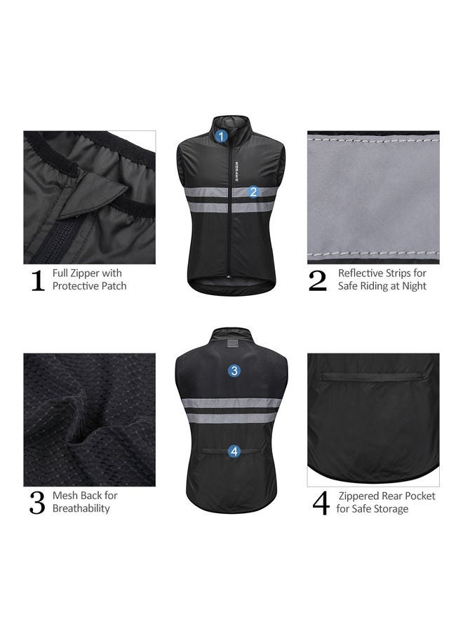 WOSAWE Outdoor Night Cycling Vest - Image 3