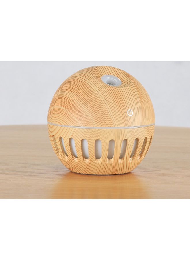 Generic Aromatherapy Essential Oil Diffuser Humidifier Dark Brown 10.5*10*10cm  - Image 3