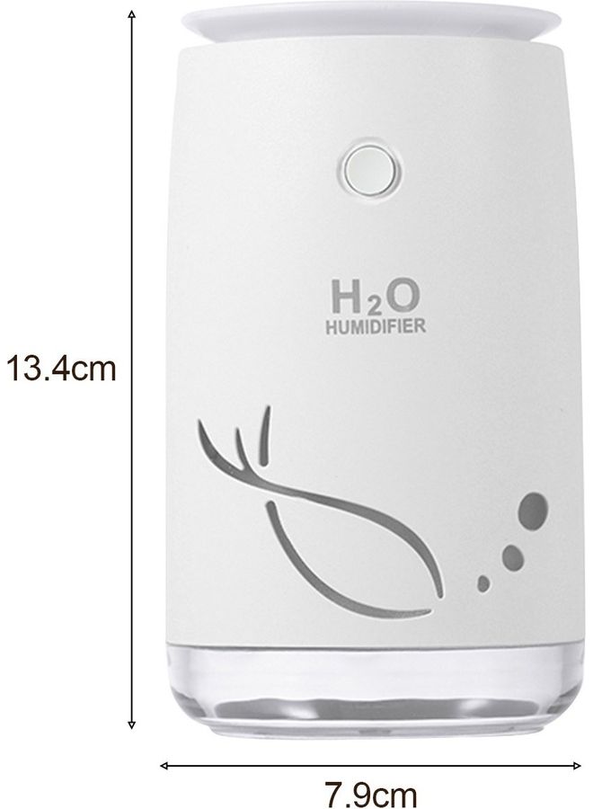 Generic Small Desk Humidifier White 13.4x7.9cm  - Image 2