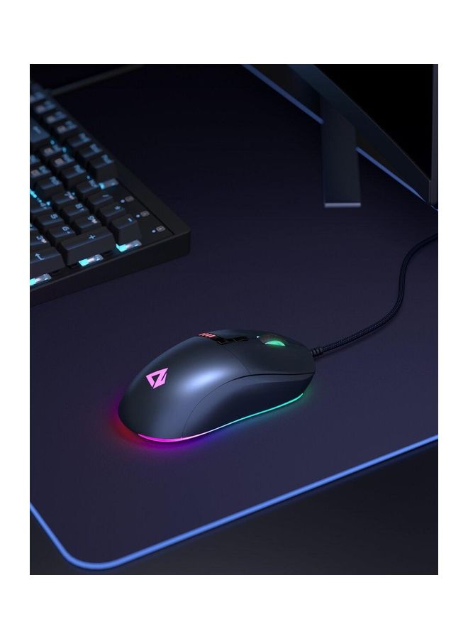 Aukey - Optical Sensor Wired Gaming Mouse with RGB Lighting - Image 1