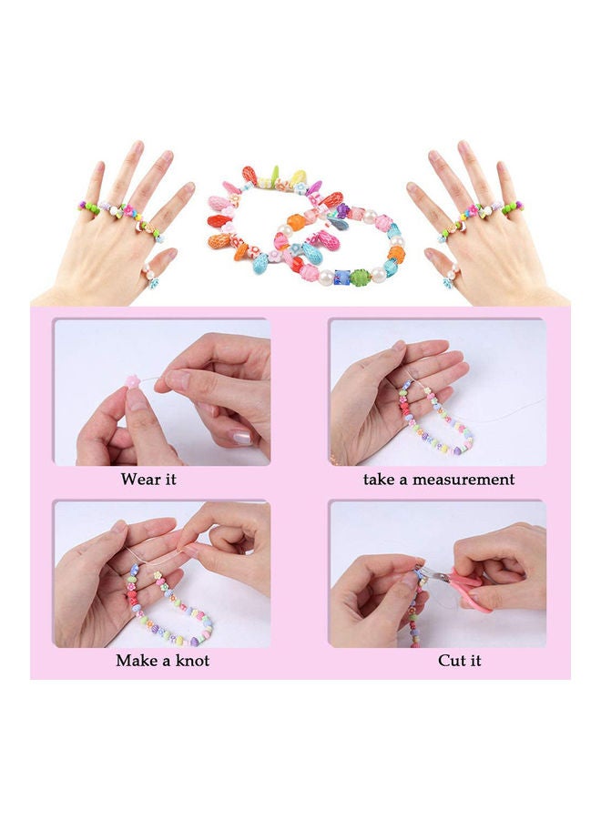 SAPU 24-Type of Different Mixed Shape Acrylic Beads with Box  - Image 3