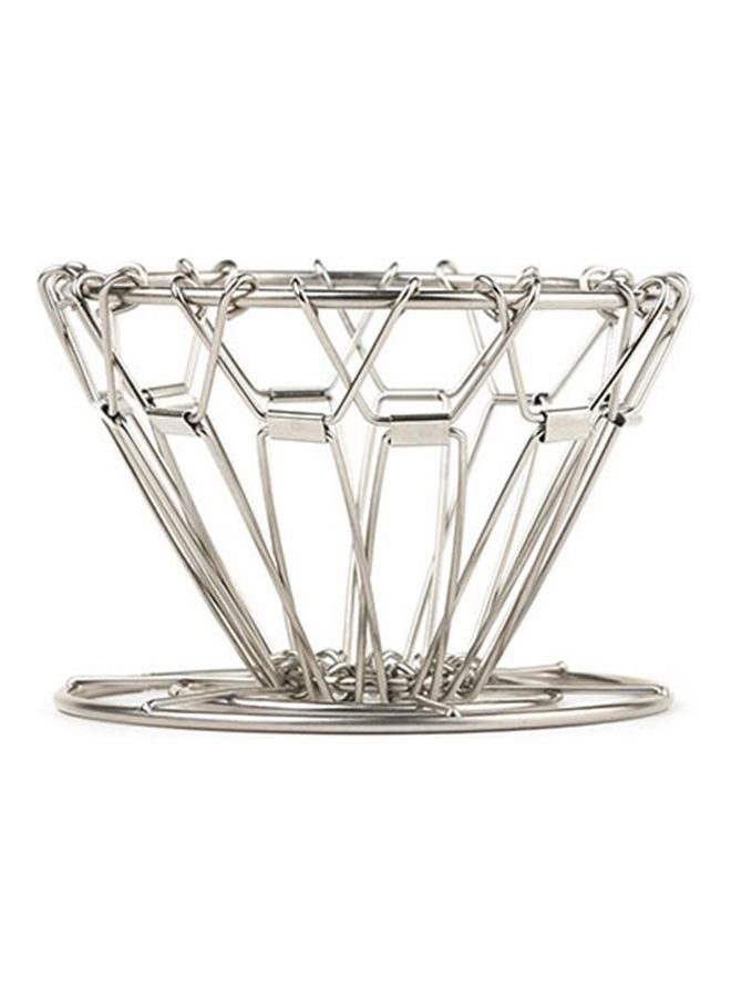 Generic Collapsible Stainless Steel Coffee Dripper Filter 15 x 3 x 15cm  - Image 3