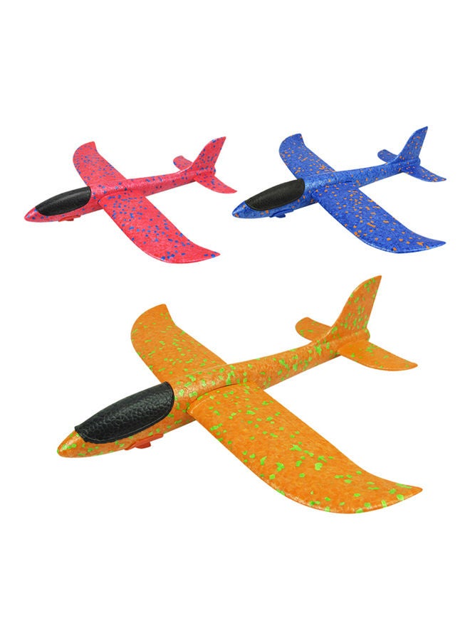 مجموعة ألعاب الطائرة الإسفنجية المرنة للرمي مُكونة من 3 قطع - Image 1