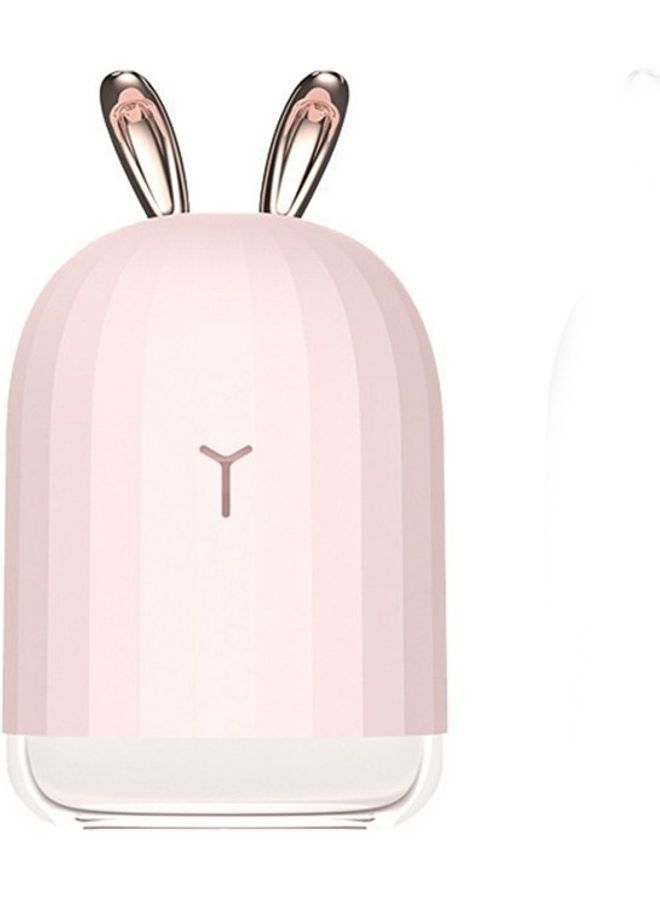 Generic USB Air Humidifier Pink 14.2x8.5x8.5cm  - Image 1