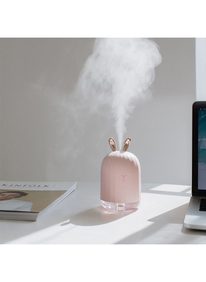 Generic USB Air Humidifier Pink 14.2x8.5x8.5cm  - Image 4