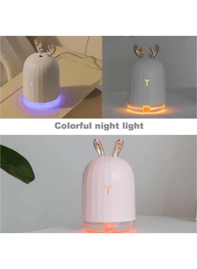 Generic USB Air Humidifier Pink 14.2x8.5x8.5cm  - Image 5