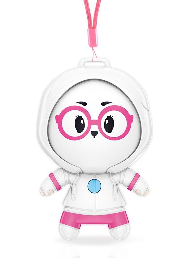 Generic Portable Mini Anion Air Purifier Wearable White/Pink 10x10x5.5cm  - Image 1