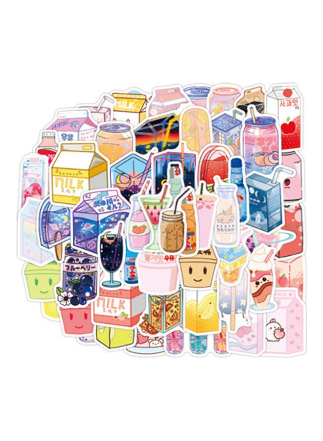 إندر مجموعة ملصقات جرافيتي غير قابلة لإعادة الإستخدام مكونة من 50 قطعة - Image 1