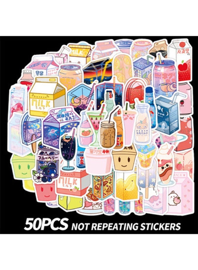 إندر مجموعة ملصقات جرافيتي غير قابلة لإعادة الإستخدام مكونة من 50 قطعة - Image 2