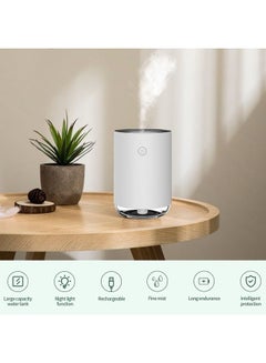 220ml Portable Humidifier White 12x10x10cm