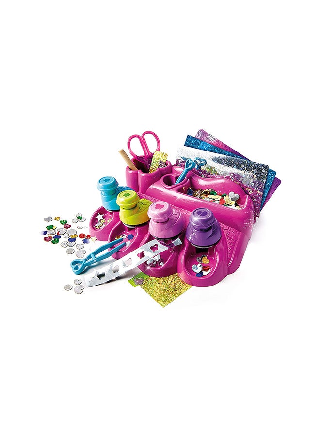 Clementoni - Crea Idea Paillette Lab Set 29x22.5x6cm - Image 1