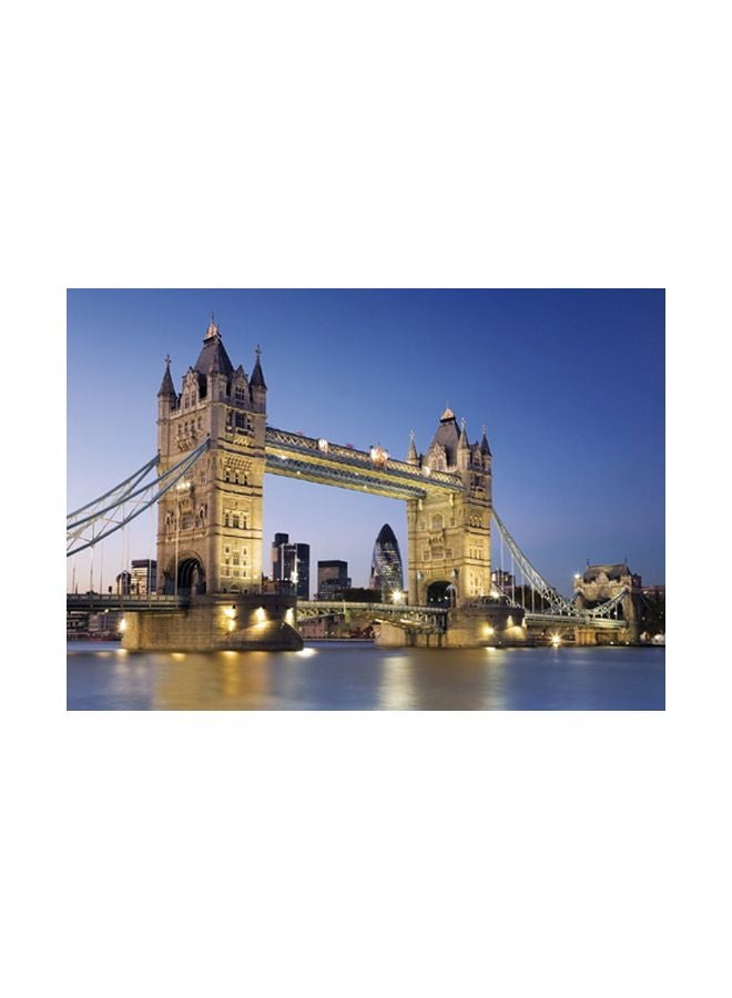 كلمينتوني مجموعة أحجية قطع تركيب بتصميم جسر برج لندن مكونة من 1500 قطعة طراز 39022 80.6x0.26x61.36سم - Image 2