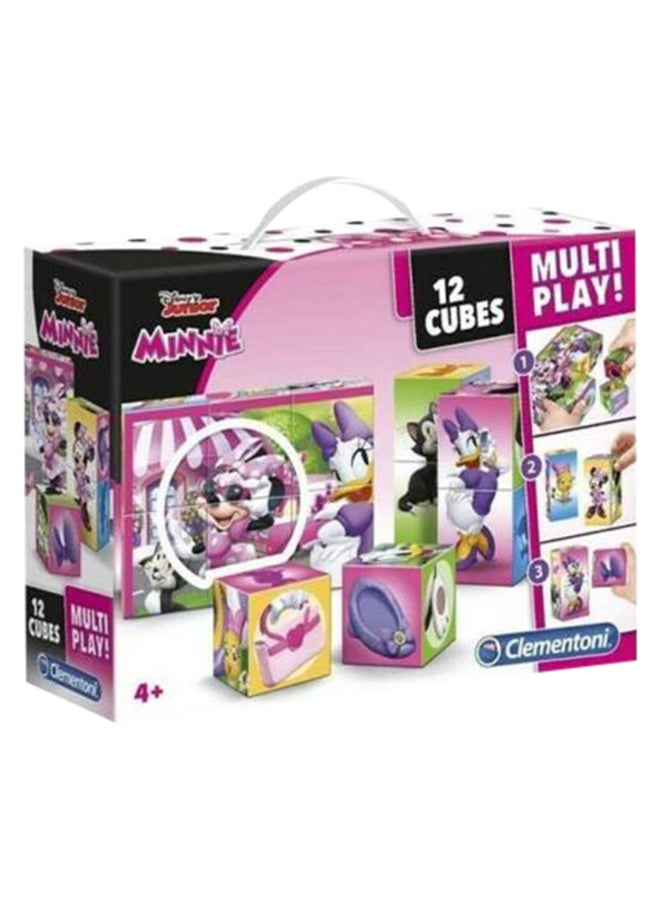 Clementoni 12 Cubes Puzzle Box - Image 1