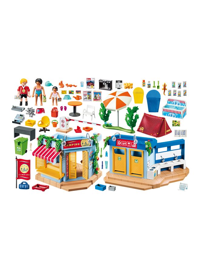 بلاي موبيل مجموعة لعب موقع تخييم من 222 قطعة 5.59x15.16x20.28بوصة - Image 2