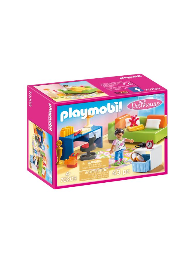 بلاي موبيل مجموعة لعب ملحقات بيت الدمى من 43 قطعة طراز 70209 - Image 1