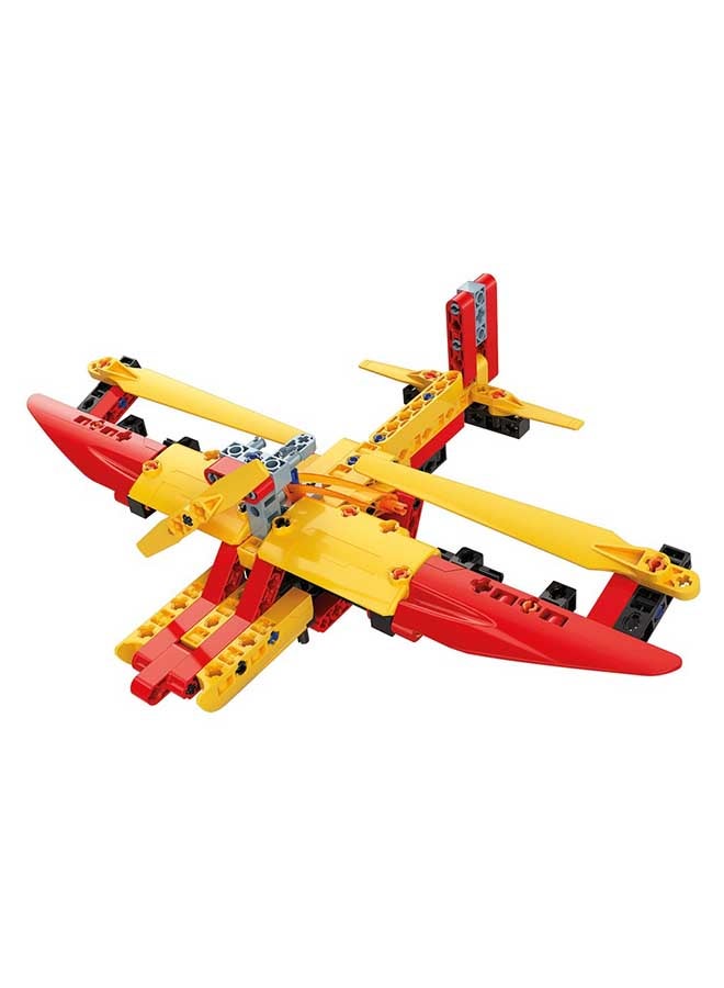 Clementoni 130-Piece Mechanics Laboratory - Seaplane and Hydroplane - Image 2