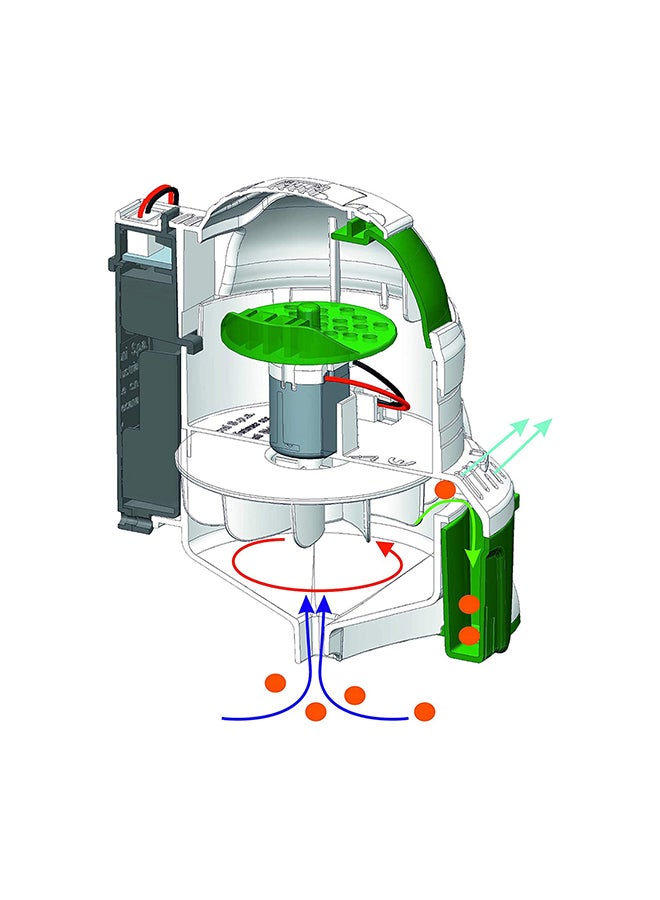 كلمينتوني لعبة روبوت إيكوبوت بنمط مكنسة ‎27.6x6x18.8سم - Image 3