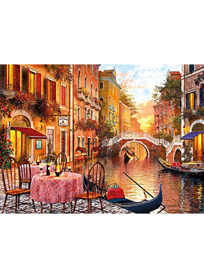 كلمينتوني أحجية تركيب صور على شكل مدينة البندقية من 1500 قطعة ‎5.45x36.65x27.84سم - Image 2