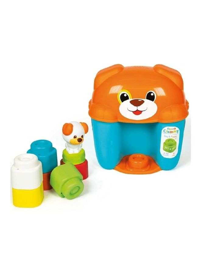 Clementoni - 7-Piece Dog and Puppy Blocks Set - Image 1