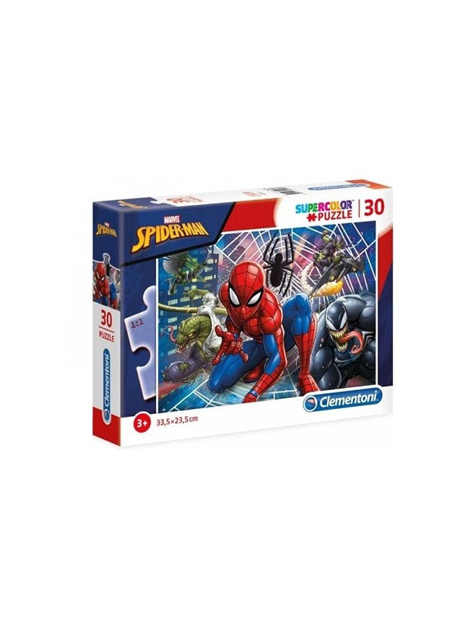 Clementoni 30-Piece Spiderman Puzzle Set - Image 1