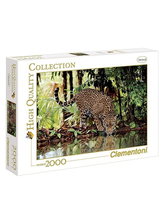 Clementoni - 2000-Piece High Quality Collection Puzzle Leopard - Image 1