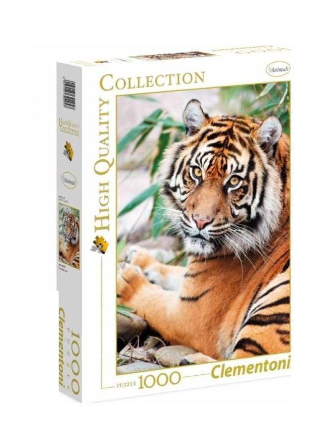 Clementoni 1000-Piece Puzzle Sumatran Tiger - Image 1