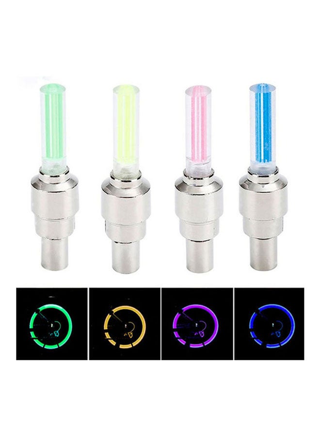 طقم مصابيح LED وامضة للعجلات مكون من 4 قطع 3بوصة - Image 2