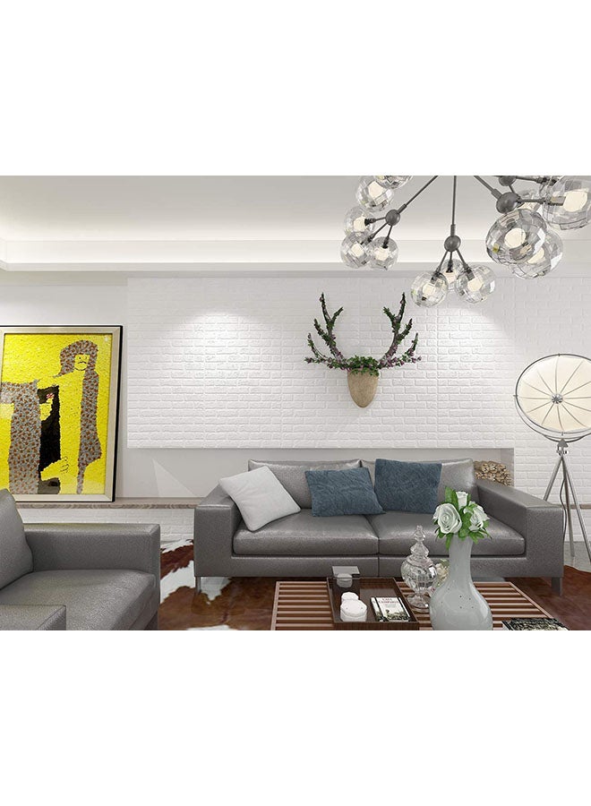 Cool Baby 10-Piece 3D Wall Stickers White - Image 5