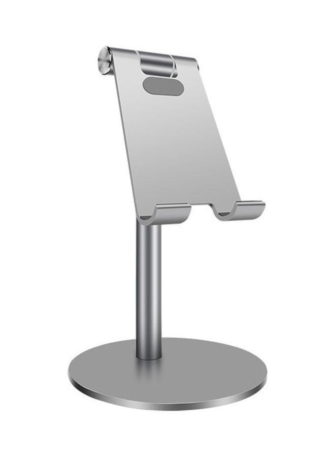 Adjustable Aluminum Alloy Tablet Holder Silver