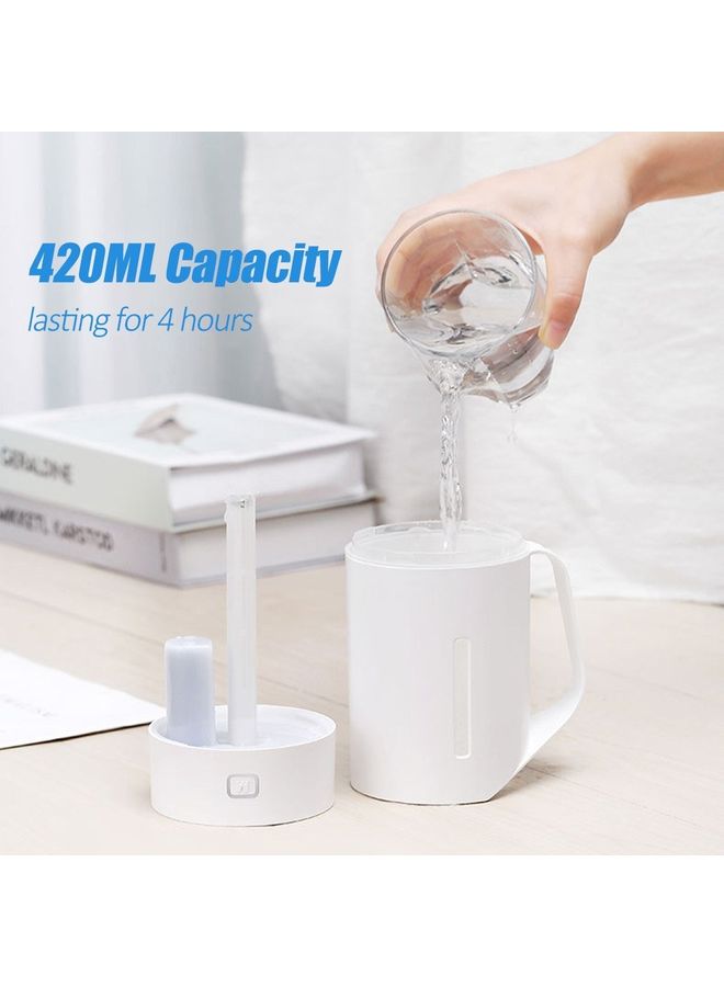 Generic 420ML USB Humidifier Cup White 15.4x9.6x9.4cm  - Image 3
