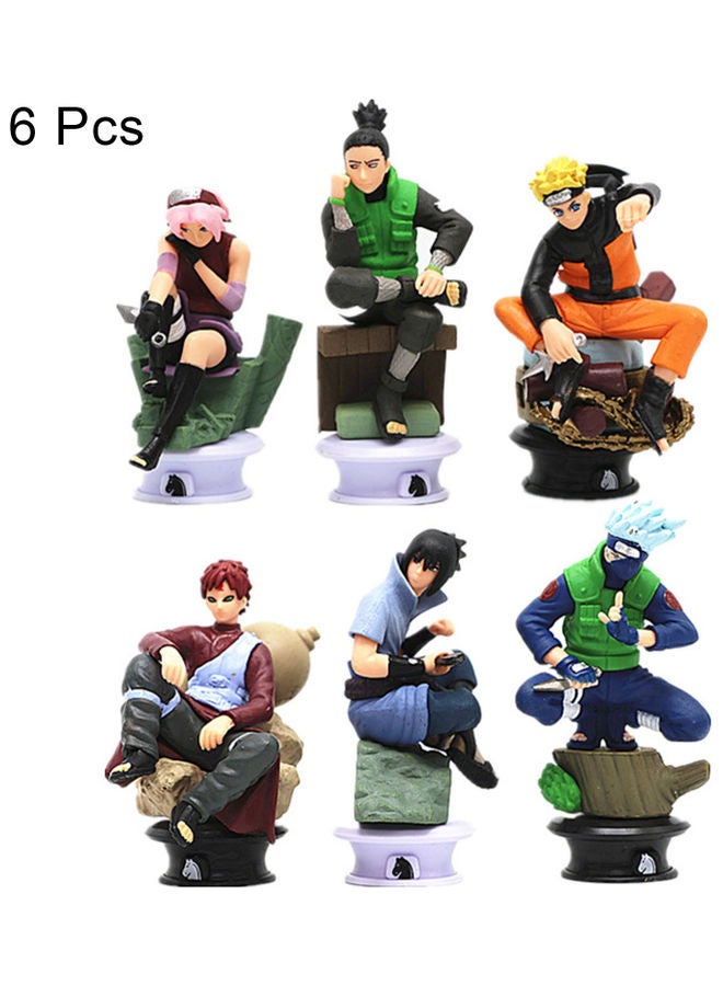6-Piece Model Toy Naruto Figure - Image 1