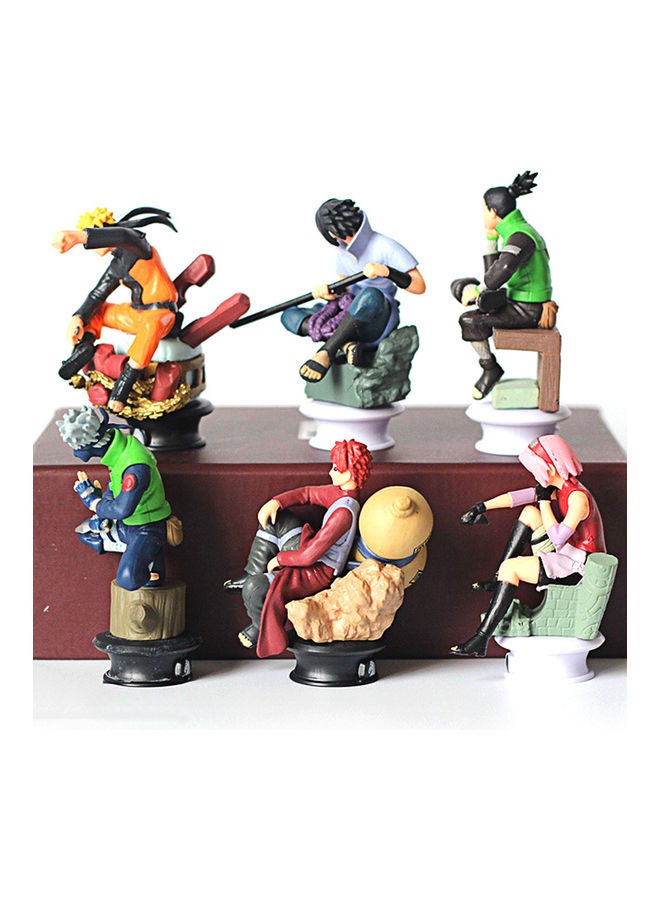 6-Piece Model Toy Naruto Figure - Image 2