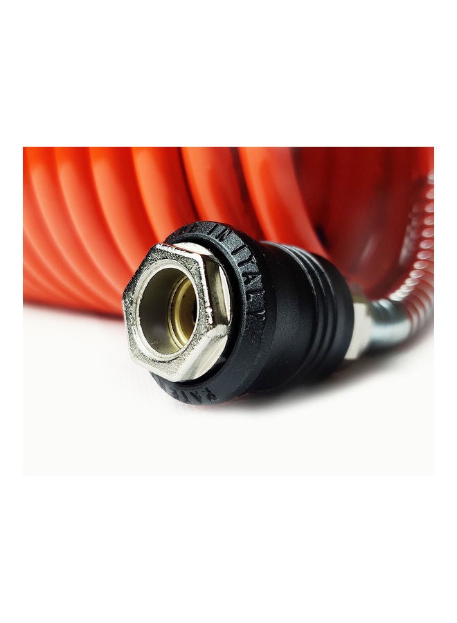 Gentlin Spiral Air Hose With Fittings Orange 5meter - Image 3