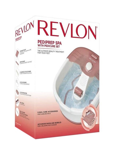Pediprep Spa With Pedicure Set Multicolour