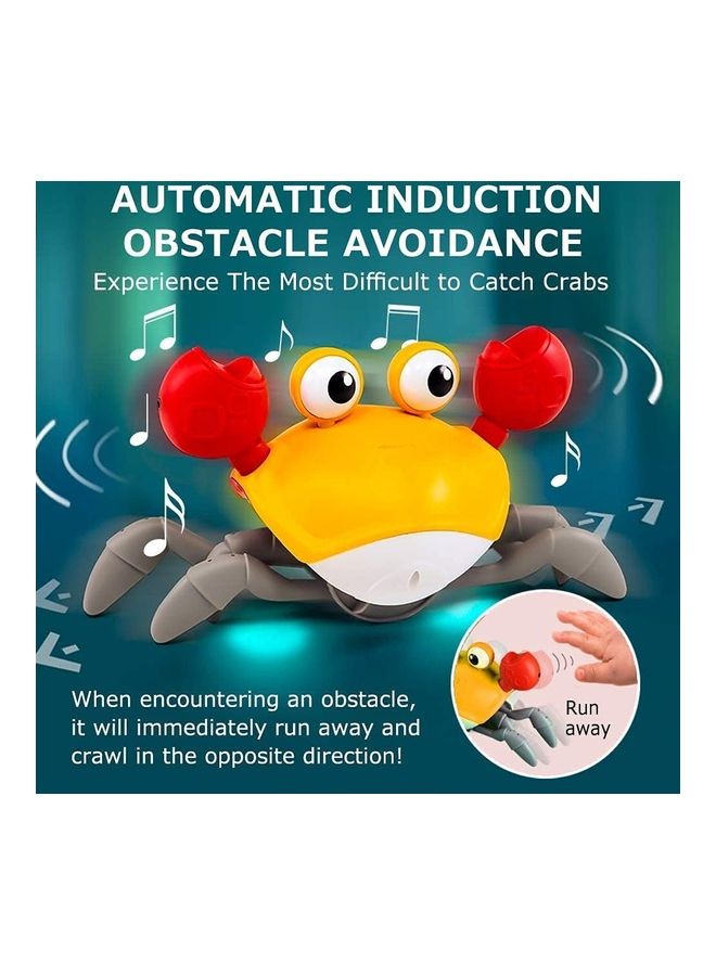 Musical Crab Toy Induction Crawling Toys with Light and Sound - Image 2