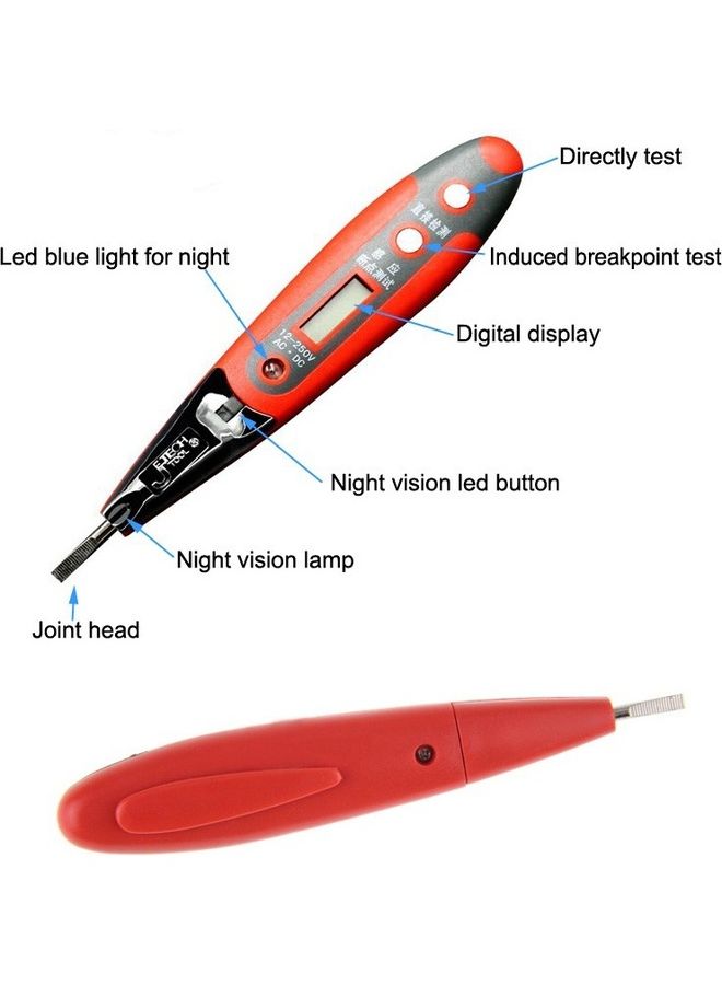 Jetech VTD-140 Digital Voltage Tester Multicolour - Image 3
