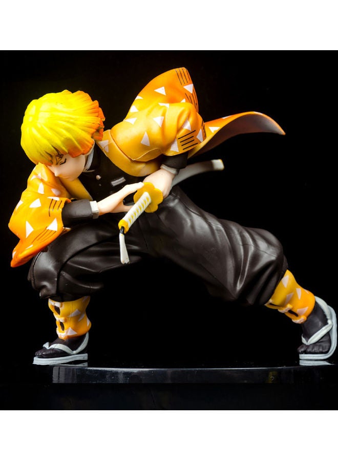 Generic - Demon Slayer Agatsuma Zenitsu Cartoon Action Figure Toy - Image 1